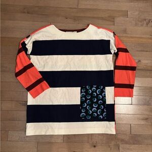 Stella Mccartney Sweater Striped with Front Pocket